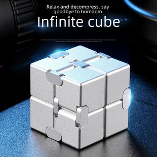 Infinite Cube Stress Relief Toy - Metal Alloy