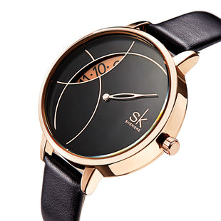 Women's Fashion Watch – Creative Mesh Strap, Simple and Elegant Design