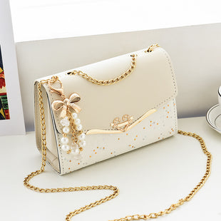 Women's Sequin Shoulder Bag | Fashionable Messenger Bag, Satchel, Mobile Phone & Coin Purse