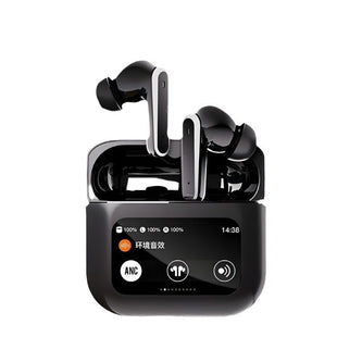Premium Wireless Bluetooth Headset | ANC Noise Cancelling, Waterproof, Long Battery Life, LCD Display
